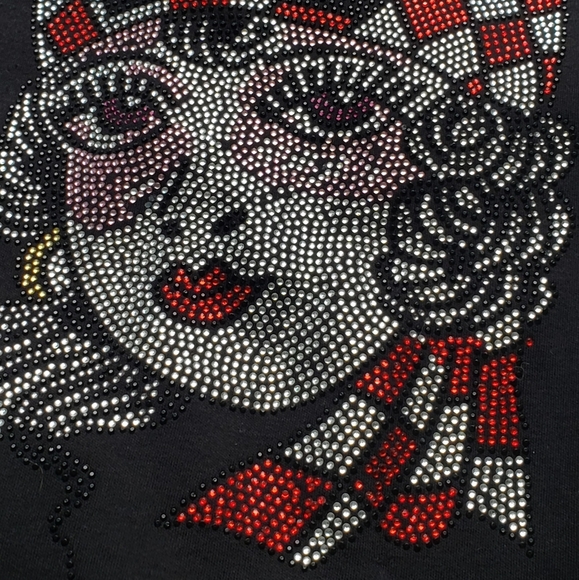 Collegiate Fashionista Rhinestone Tank - Picture 7 of 8